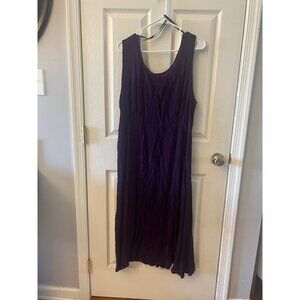 All that jazz women’s petite‎ purple tank dress. Size 20 W